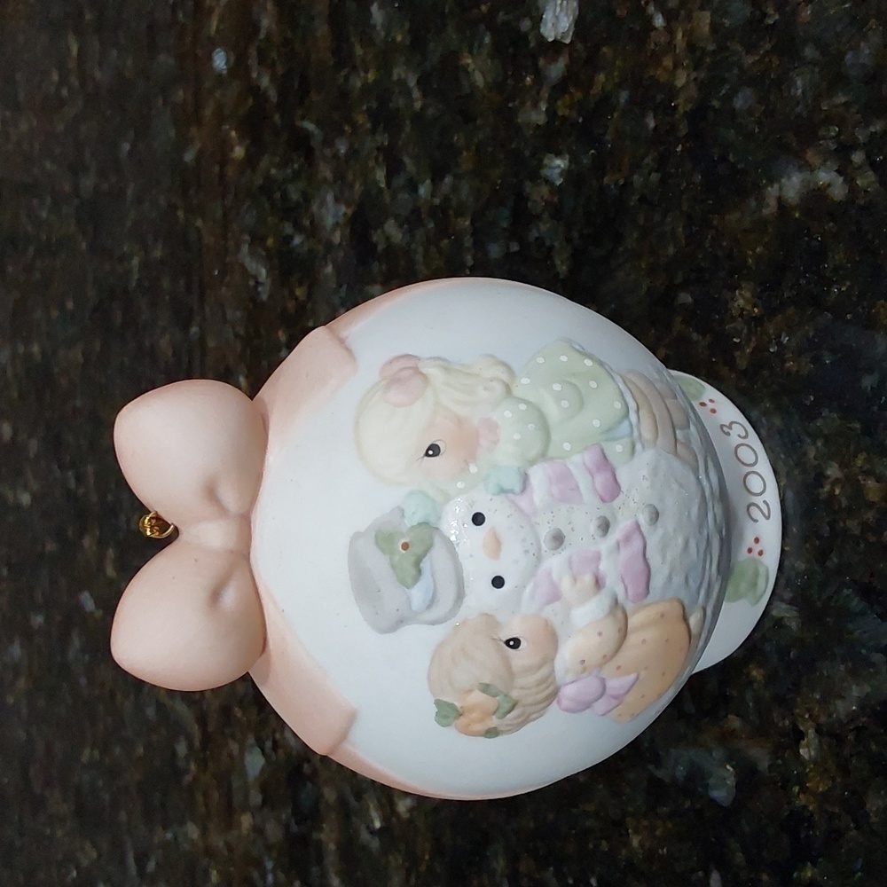 Precious Moments "I-cy Potential in You 2003" Porcelain Ornament